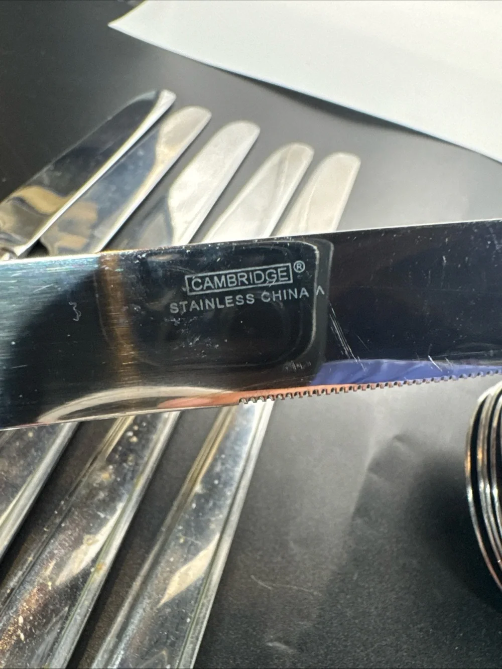 Cambridge Stainless Steel Flatware Lot of 66 Pieces INFO SEE PICTURES